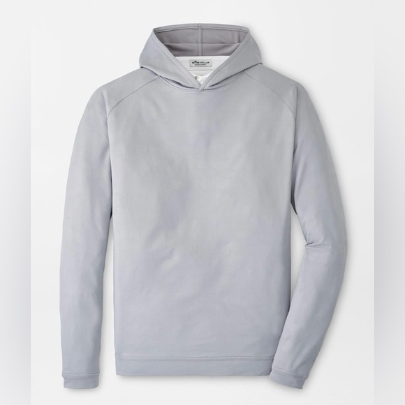 Peter Millar Other - Peter Millar Gale Gray Pine Logo Camo Performance Hoodie MS24EK45A Golf